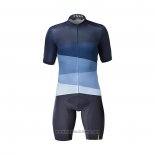 2021 Abbigliamento Ciclismo Mavic Blu Manica Corta e Salopette (2)